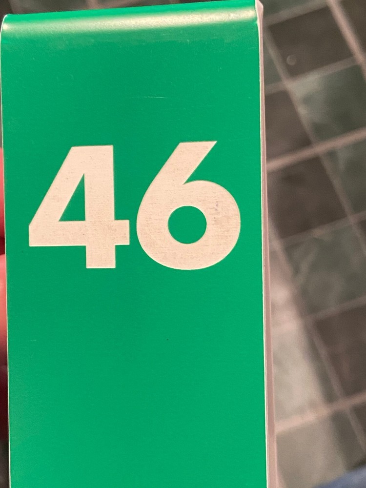 Shake Shack #46 Plastic Green Table Tent *Pre Owned* ddd1
