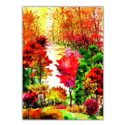 Michel Design Works Orchard Breeze Kitchen Tea Towel