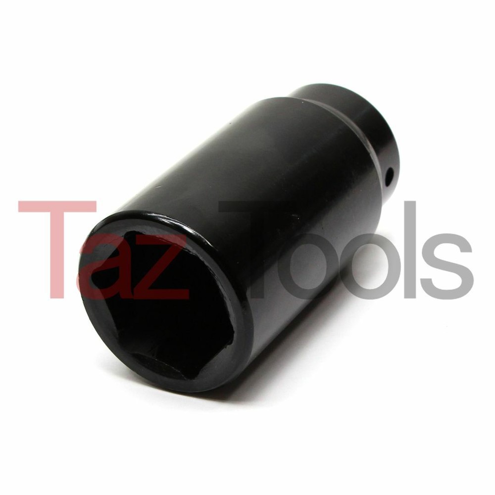 1-1/2" x 1/2" drive Deep Impact Socket Front Back Wheel Drive Axle nut 6 Points