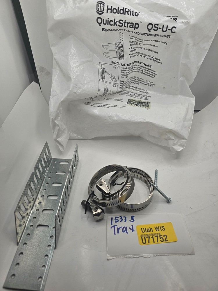 HoldRite QuickStrap Universal Expansion Tank Mounting Bracket QS-U-C
