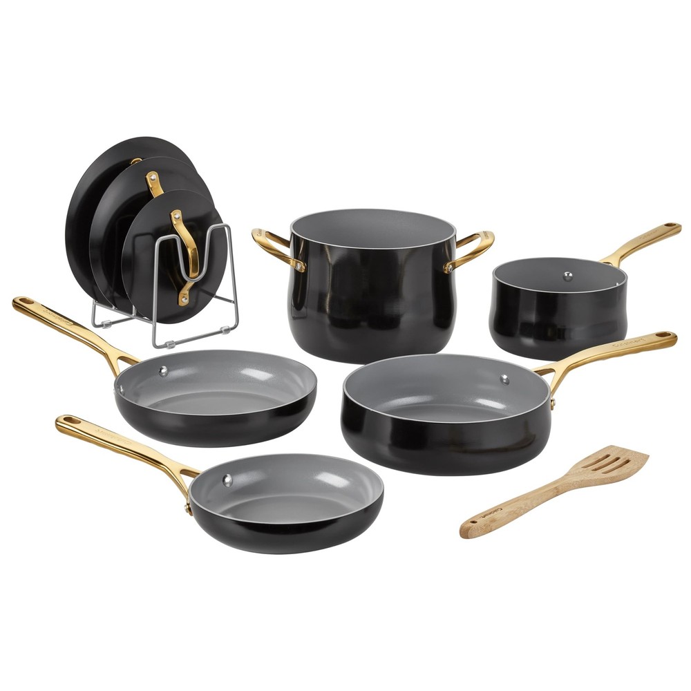 CUISINART CULINARY CERAMIC COOKWARE SET, 10 PIECE KITCHEN - Scratch & Dent