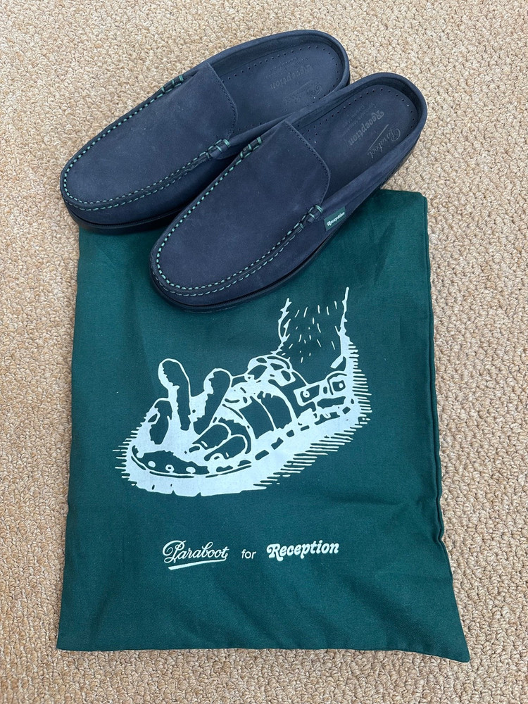 PARABOOT BAHAMAS SLIP ON MULE