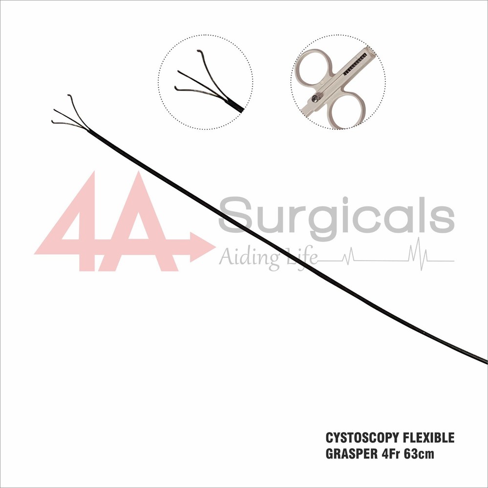 4A CYSTOSCOPY-FLEXIBLE-GRASPER 4Fr 63cm