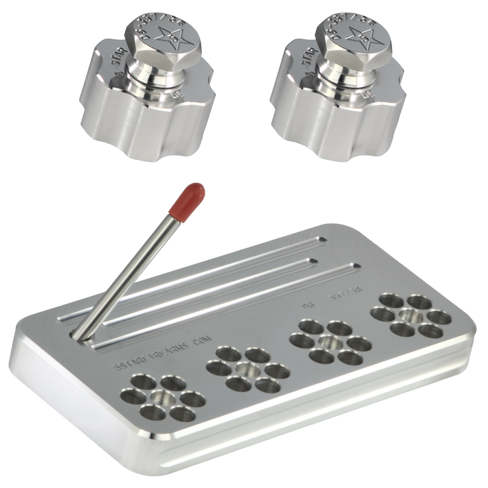L6-357/38 Range Stand, 6-shot .357/.38 L-Frame, Solid Billet Aluminum