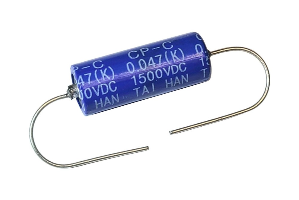 PIO "Blue Jacket" Capacitors for guitar .047mfd