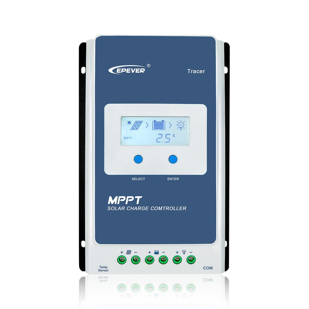 EPEVER MPPT Charge Controller 40A 30A 20A 10A 12V 24V Solar Panel Regulator