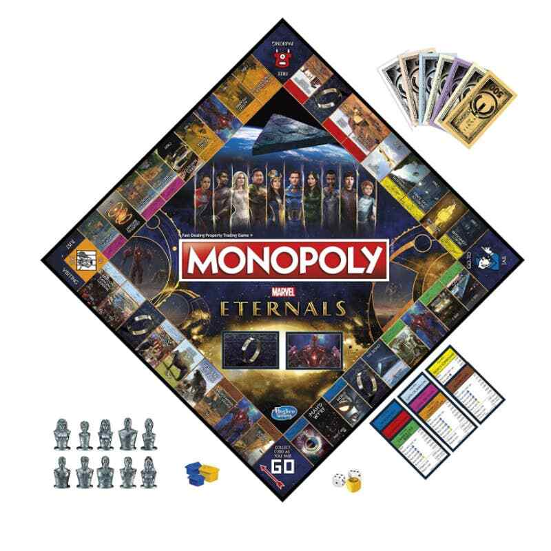 MONOPOLY: Marvel Studios' Eternals Edition Board Game