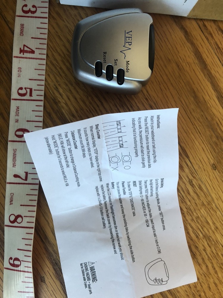 Step Counter VEP