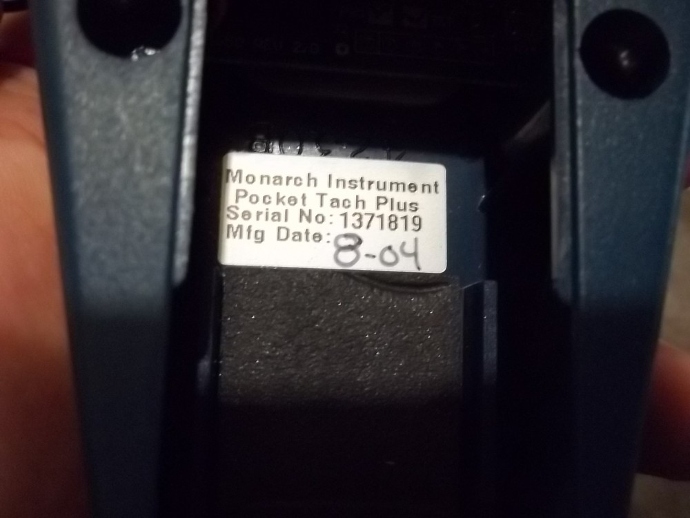 MONARCH POCKET TACH PLUS TACHOMETER (297-1)