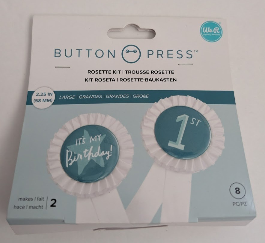 We R Memory Keepers Button Press Rosette Kit-Makes 2