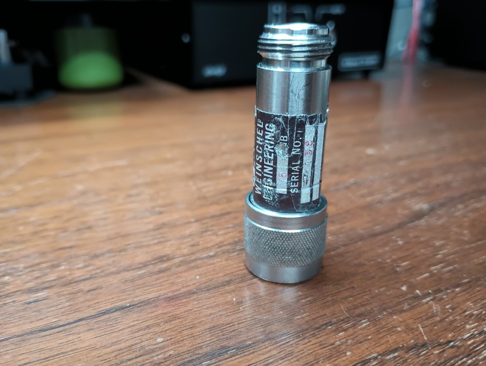 Weinschel Engineering Attenuator 6 db. N Connectors.