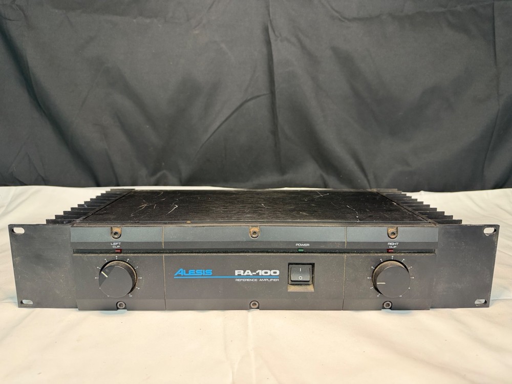 Alesis RA-100 Reference Amplifier Stereo Power Amp Studio Rackmount