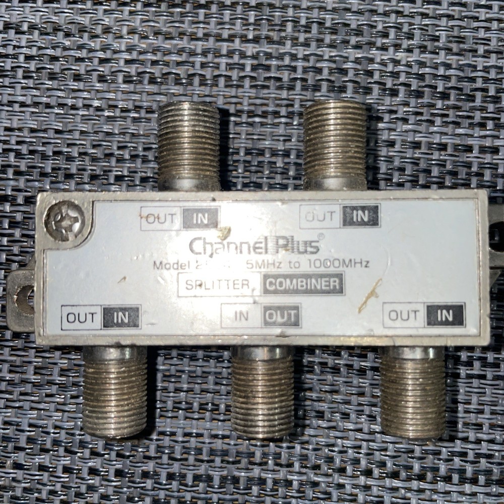 Two Different Digital Coaxial Splitters for Cable TV
