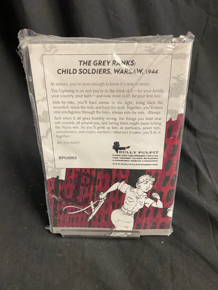 Grey Ranks RPG (Bully Pulpit Games, 2007, New)