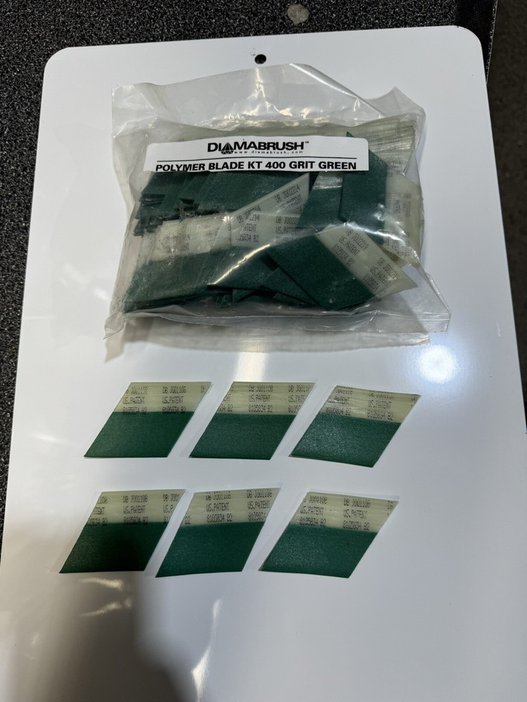 Diamabrush Polymer Replacement Blades 88 Count 400 Grit