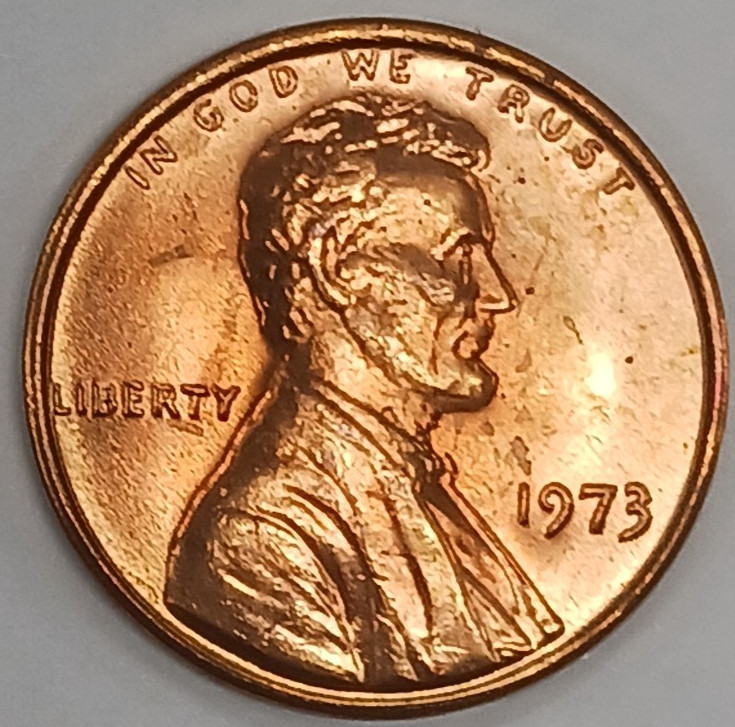 1973 Lincoln Cent BU Red Uncirculated