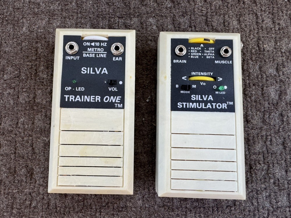 Silva Method Stimulator Mind Control Device Psychorientology Trainer Set Box