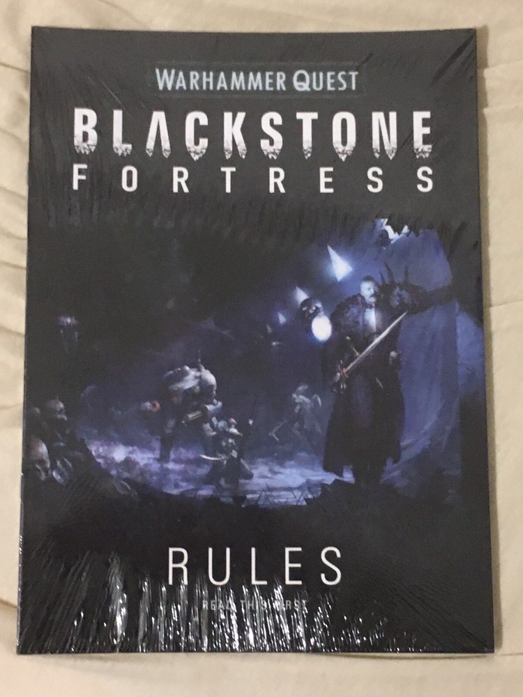Blackstone Fortress Rules Pack-Rulebook-Datasheets-Background-Warhammer Quest