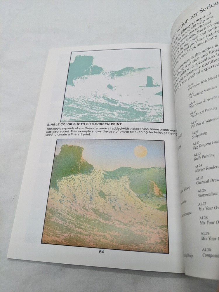 Walter Foster Airbrushing Tools Techniques Materials Book