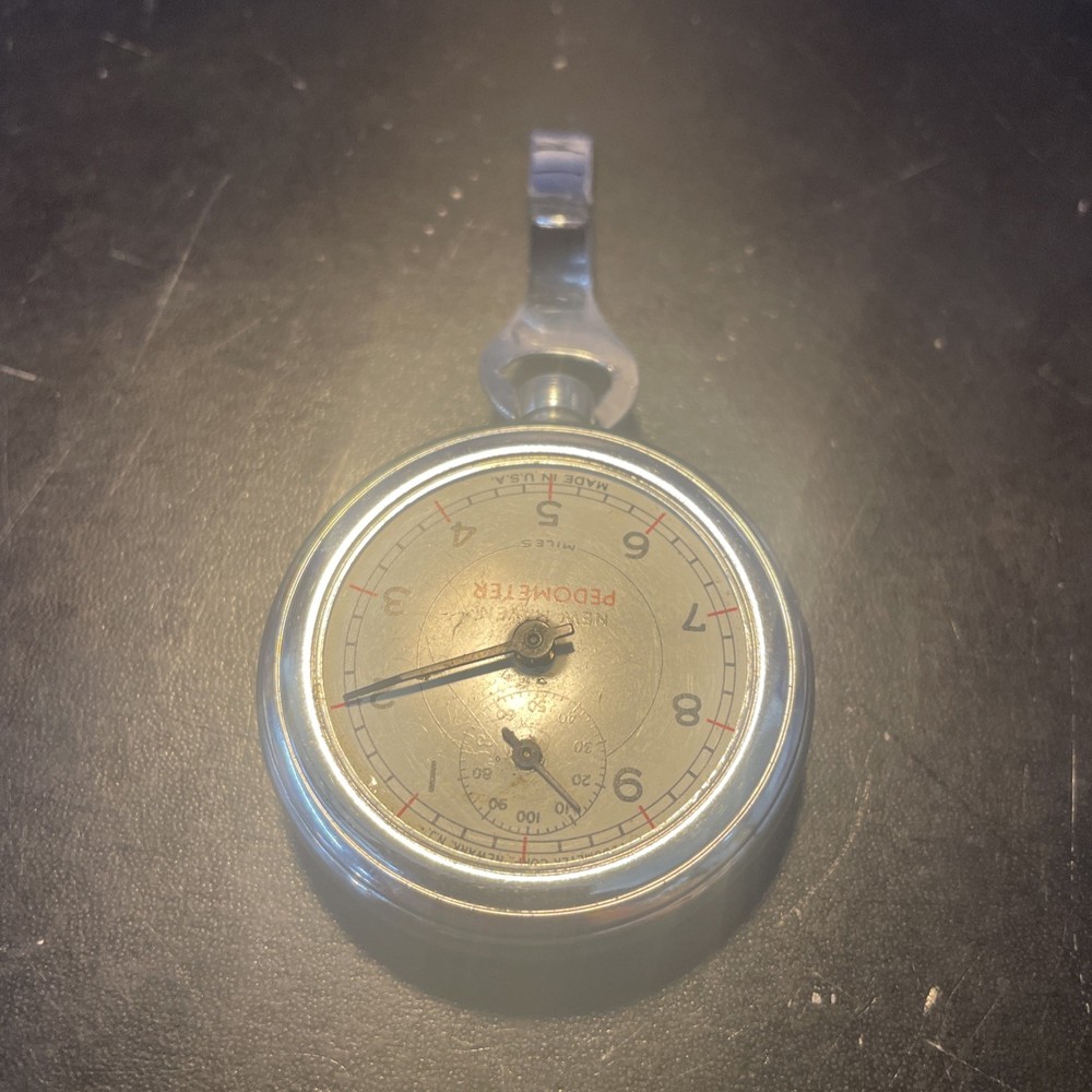Vintage New Haven pedometer