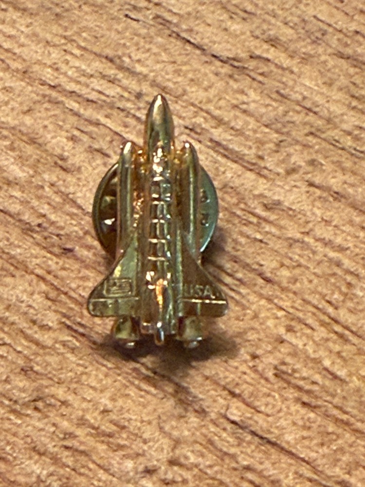 THREE Space Shuttle Type Lapel Pin NEW 1" Awesome Collection