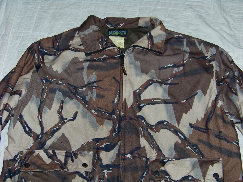 Due North Apparel Camo Jacket - L-Reg - Brown Predator Camo