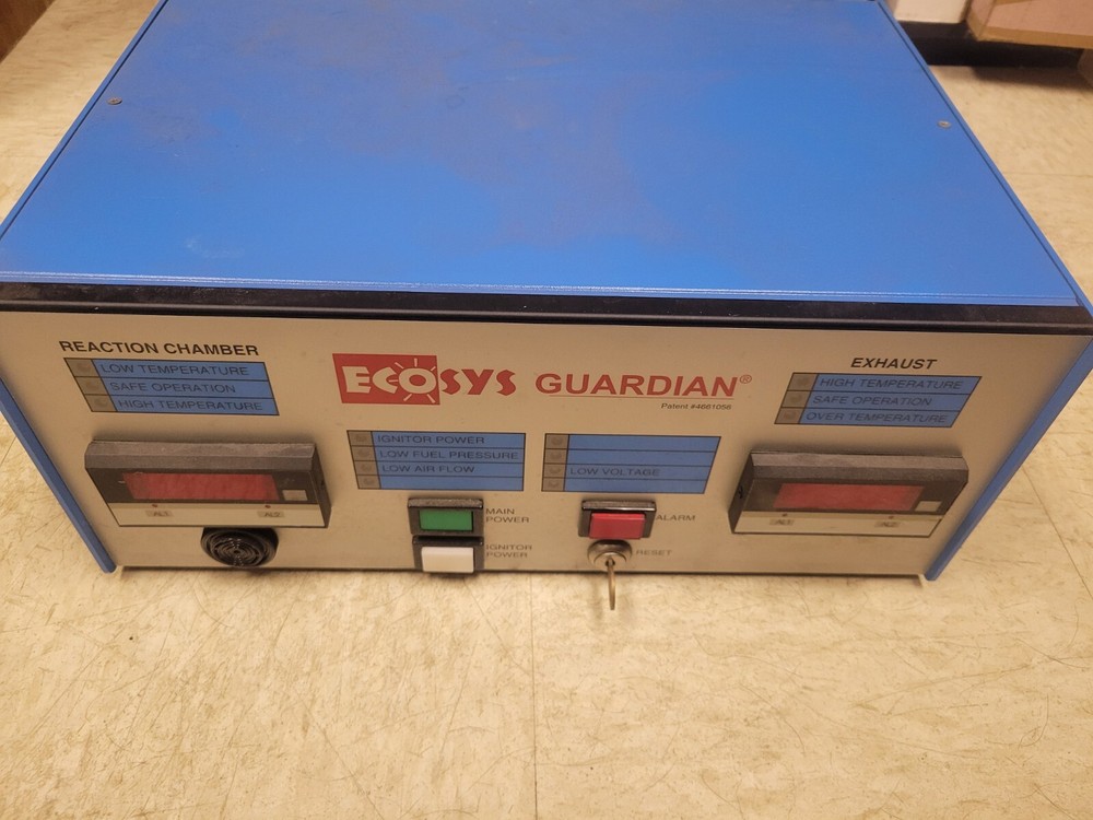 18731 ECOSYS GUARDIAN BURNBOX CONTROL CONTROLLER used