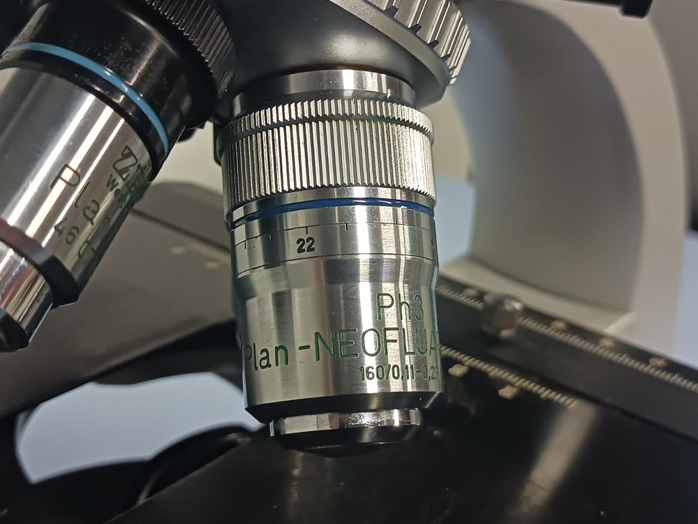ZEISS Binocular Microscope w/ 4 Objectives & 2 Eyepieces