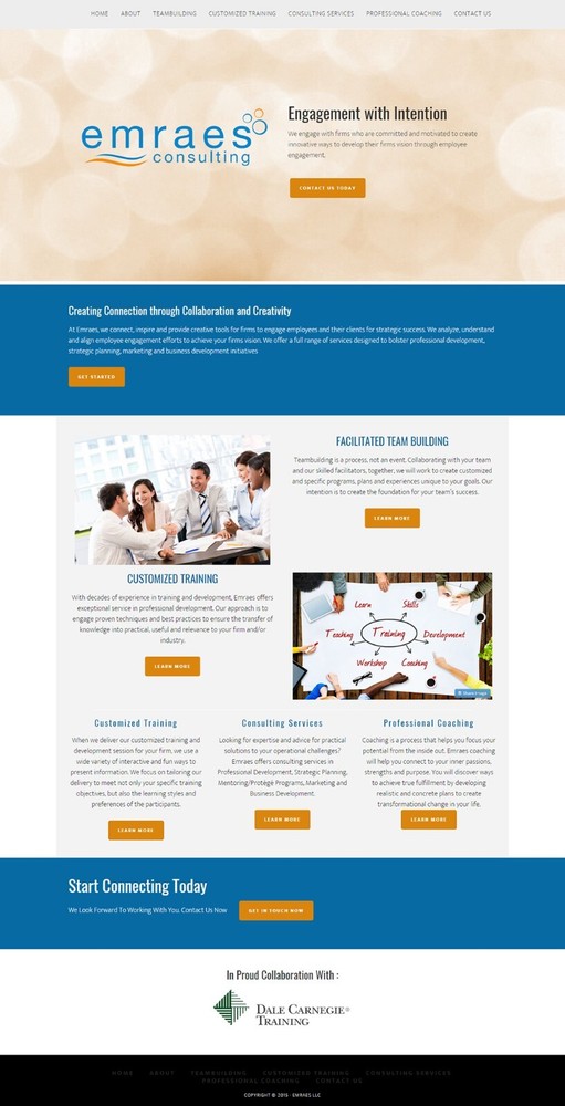 Custom Service Based Business WordPress Appointment Website
