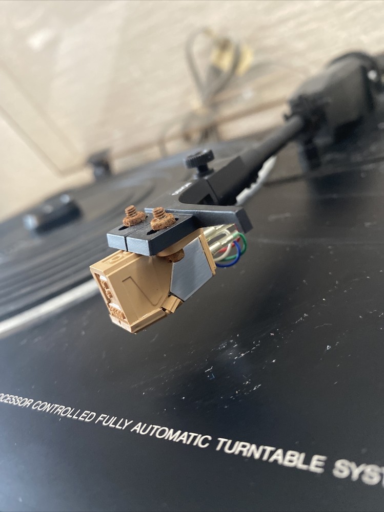 DENON Quartz DP-23F Micro Processor Controlled Fully Automatic Turntable WORKS!