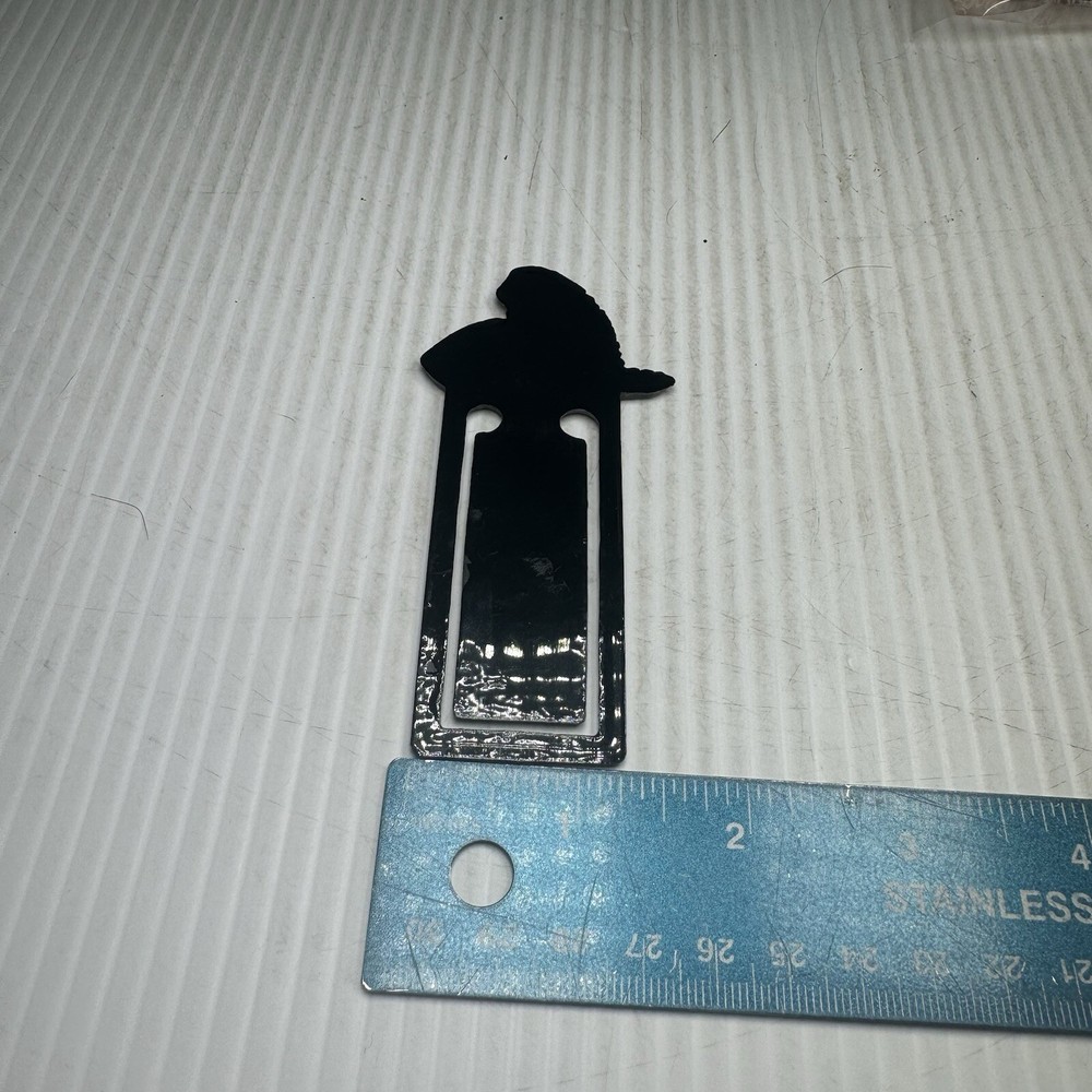 Hand-painted Walrus Plastic Clip Bookmark