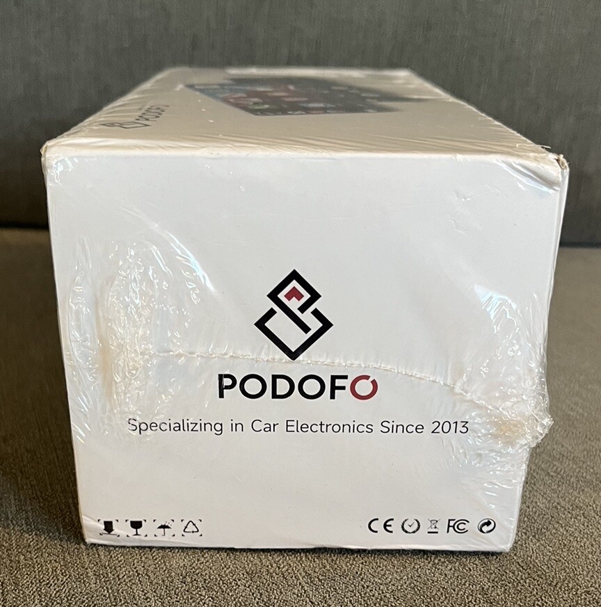PODOFO 10.26" Multimedia Smart Screen Player Wireless Carplay Android Navigation