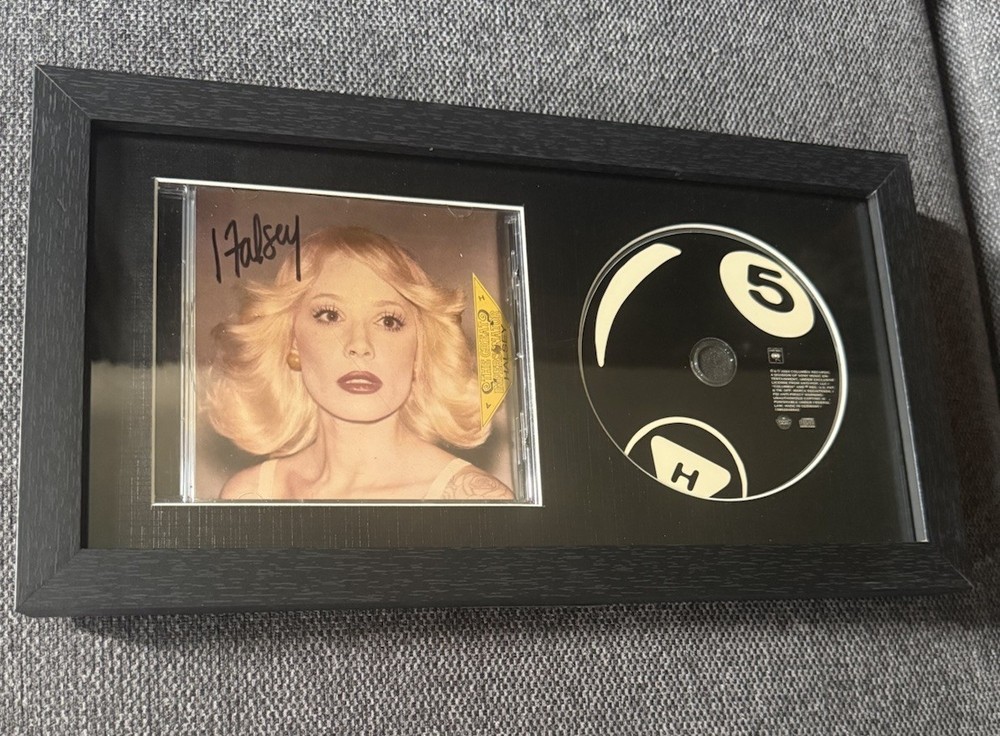 Halsey Signed Framed CD DISPLAY W/COA 2