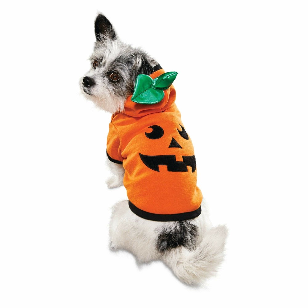 Bootique Jack O. Lantern Dog Hoodie, Medium
