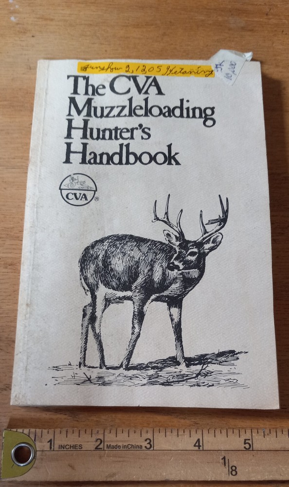 CVA Muzzleloader Hunter's Handbook - Used