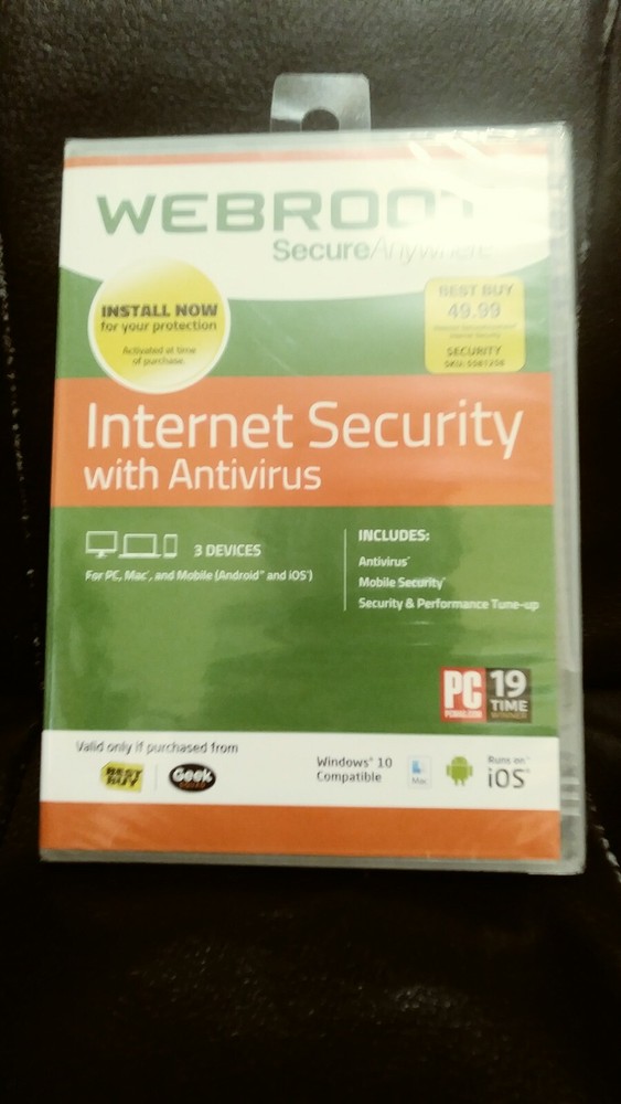 Webroot SecureAnywhere Internet Security - Full Version for Windows & Mac 3