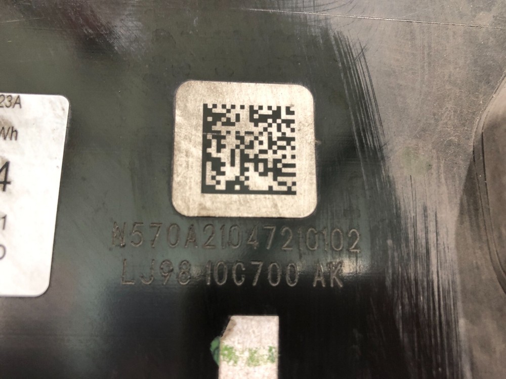 2021-2023 MUSTANG MACH-E RWD ER EXTENDED RANGE HIGH VOLTAGE BATTERY OEM #NOTES