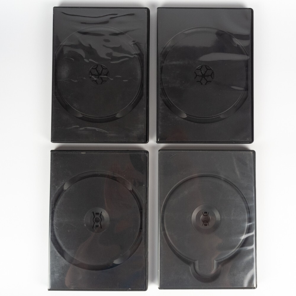 19 Empty DVD CD MOVIE GAME Case Replacement, Single Disc cases