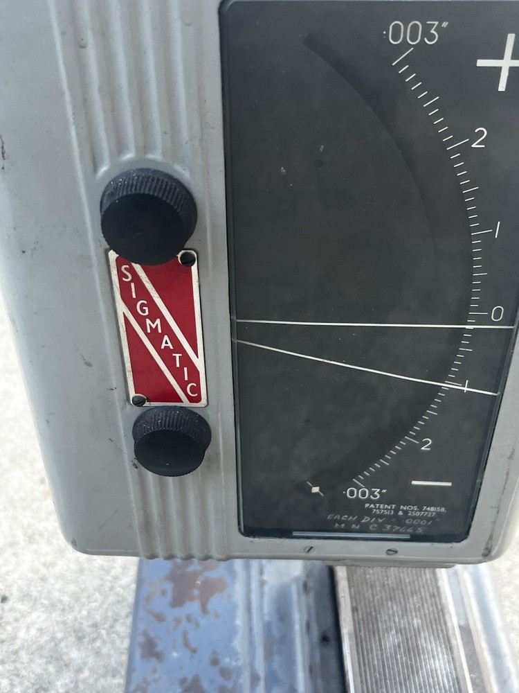 Sigma Instrument Co. Sigmatic Thickness Guage UNTESTED