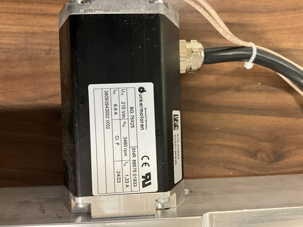 Bizerba GSP HD33 Automatic Meat slicer Carriage Drive Motor Assembly