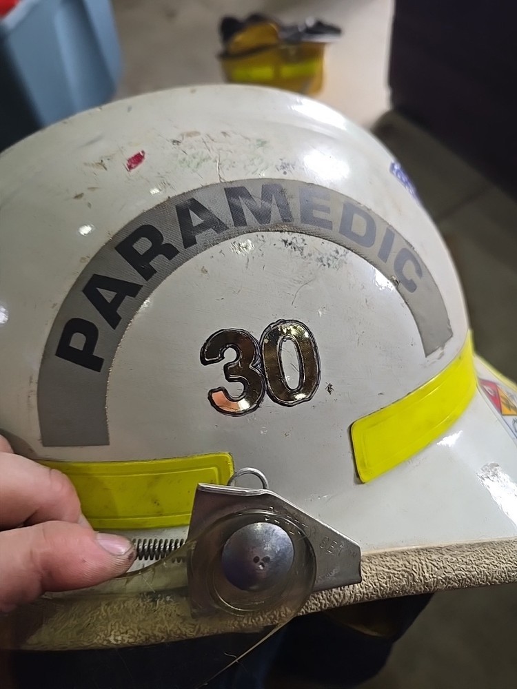 Retired Firefighter Helmet