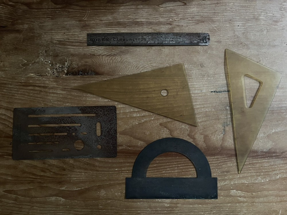 Antique WW1 Stanley Technical Drawing, Engineering Instrument Set.