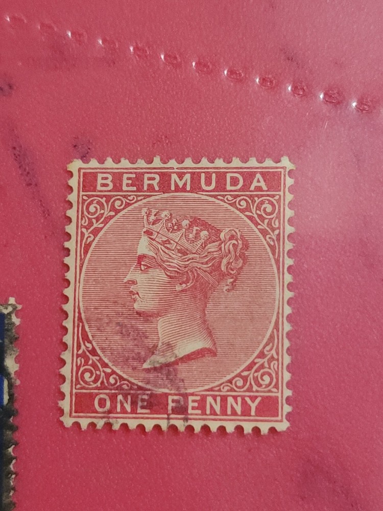 Bermuda Foreign One Penny Stamp Used - #A139