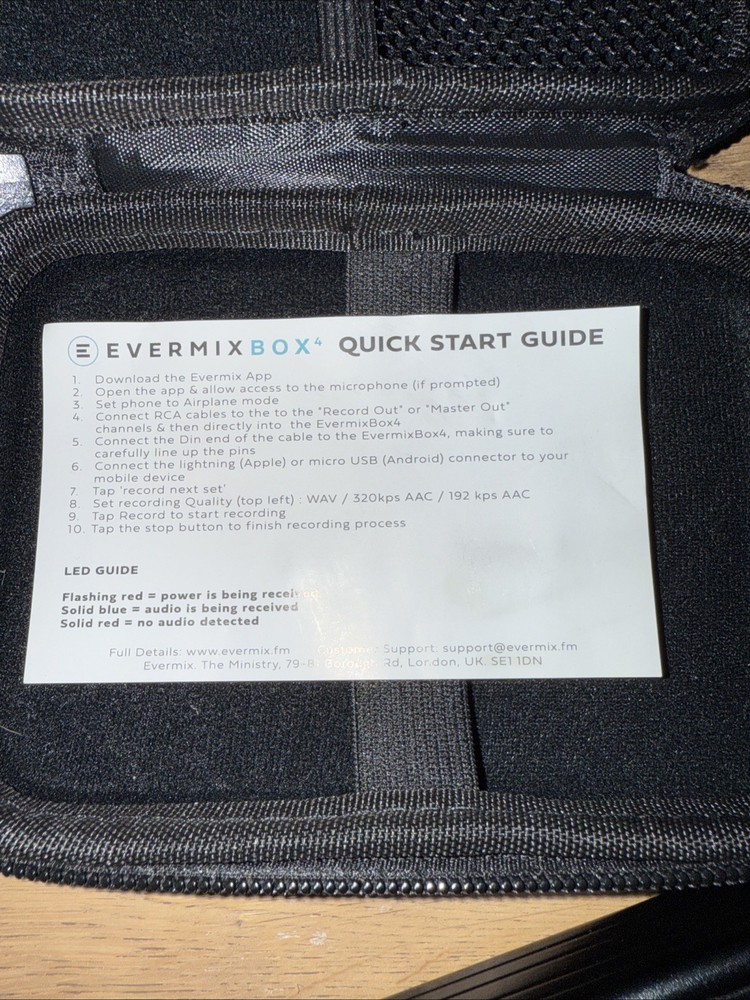 Evermix EVERMIXBOX 4 DJ Mix Recorder