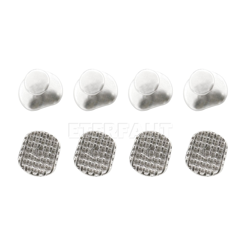 5xETERFANT Dental Ortho Lingual Buttons MIM Bondable Rectangular Base 10pcs/pack