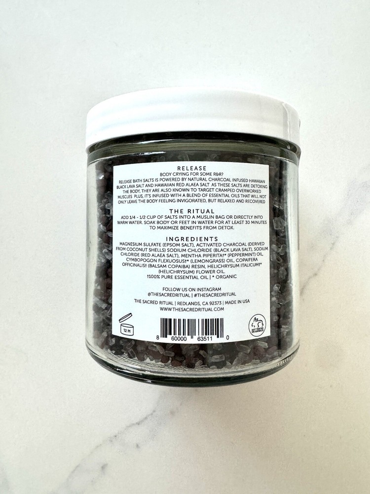 The Sacred Ritual Release Bath Salts