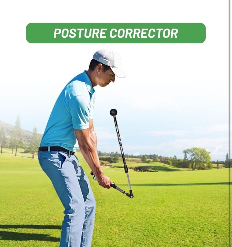 Portable Golf Swing Trainer Gesture Posture Corrector Position Grip Practice