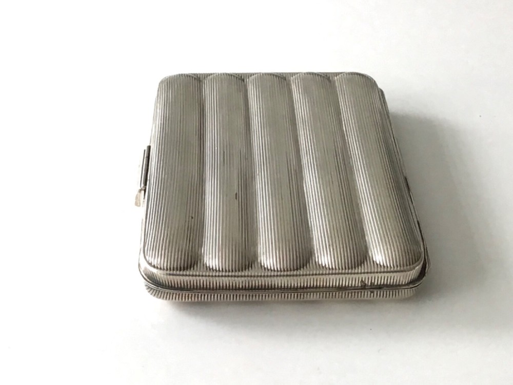 Antique Germany German Solid 835 silver cigar box