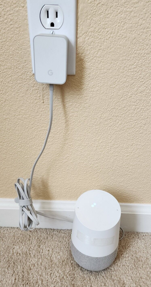 Google Home Assistant Voice Activated Speaker Tested & Works
