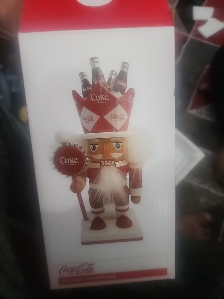 8" Coca-Cola Nutcracker